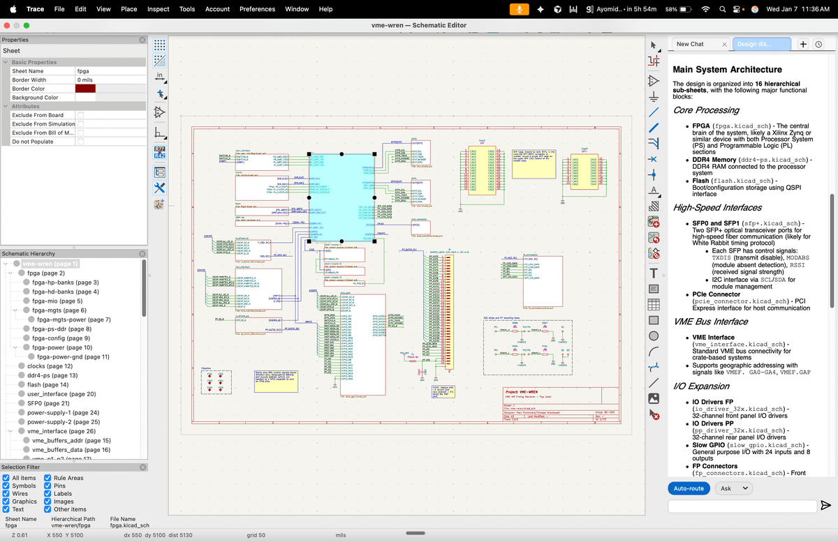 AI-Native PCB Design | Trace